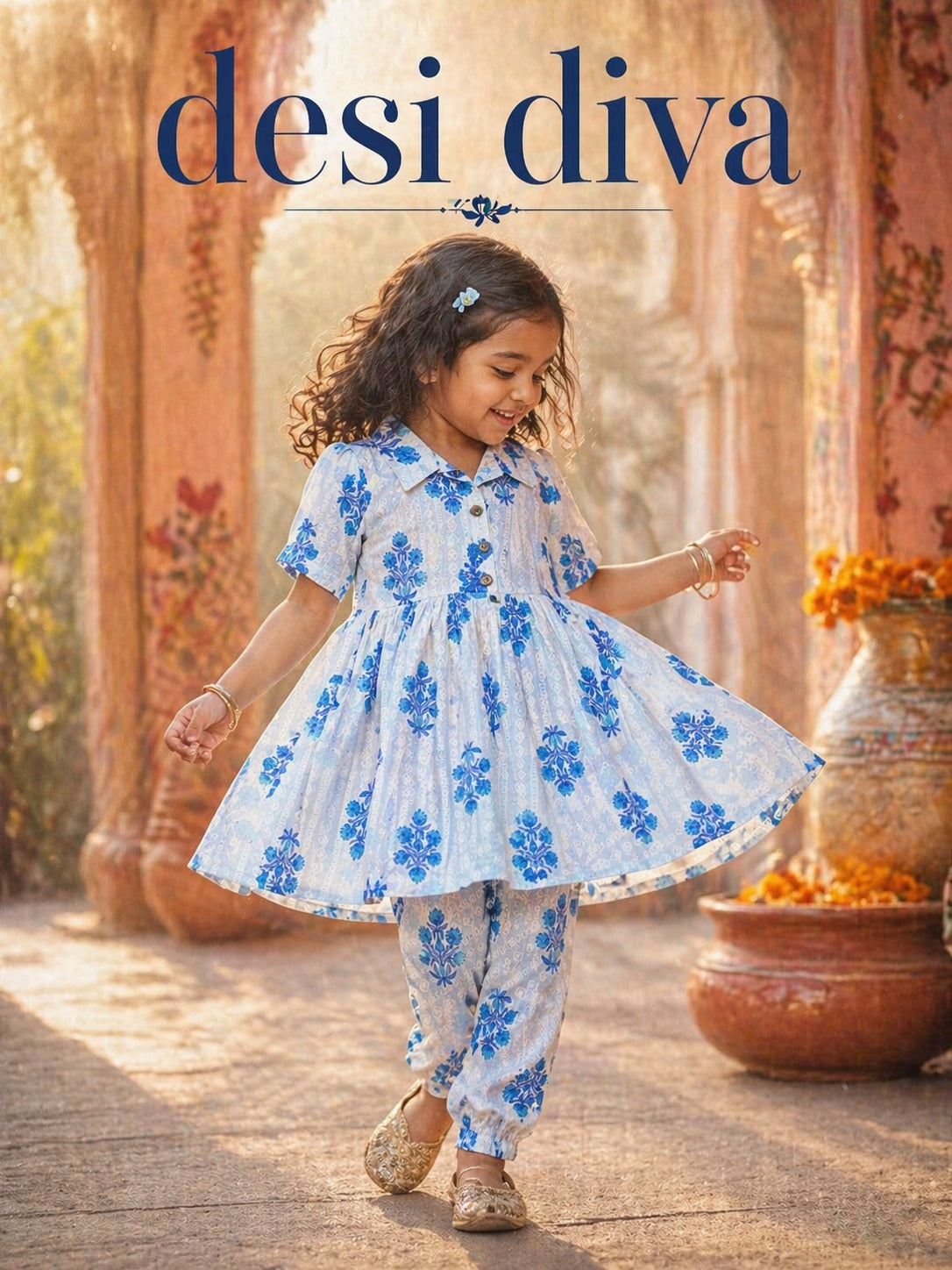 Summer Cotton Coords for Girls |5yrs size |Size 26 | Indian Designs | Pure Aesthetic collection