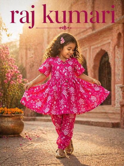Summer Cotton Coords for Girls |5yrs size |Size 26 | Indian Designs | Pure Aesthetic collection