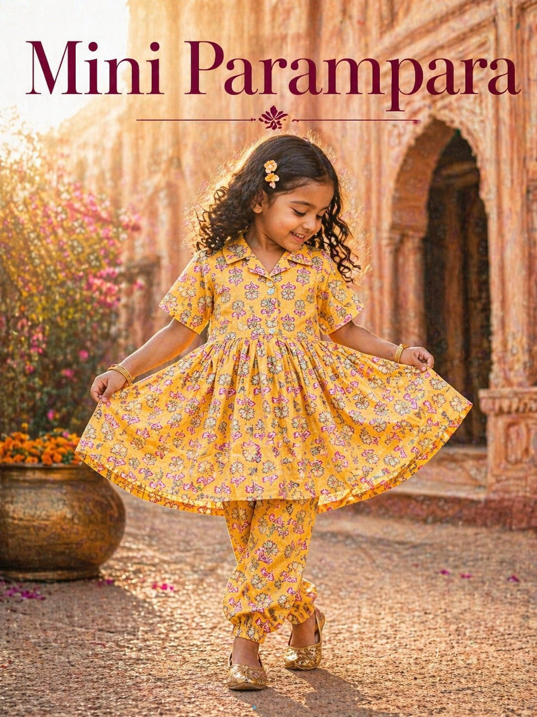 Summer Cotton Coords for Girls |5yrs size |Size 26 | Indian Designs | Pure Aesthetic collection