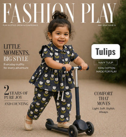 Muslin Frill Coord Sets | Loved by Many | Soft and Breathable Fabric | Perfect for Summer