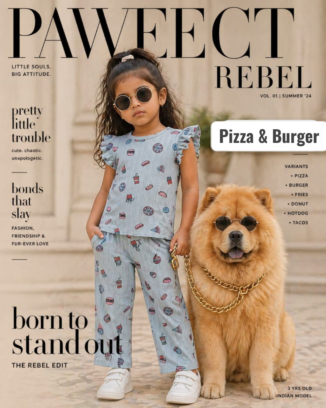 Ribbed Printed Pant Sets | Frill Sleeve Co-ords | 2-6 Years