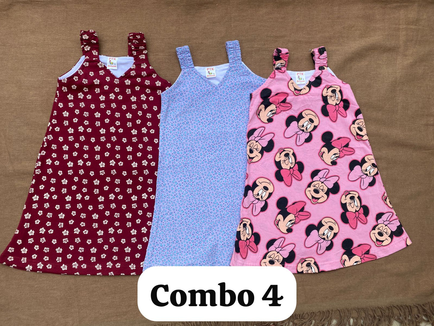 Summer Special Frocks (Pack of 3)-(4-5 Y)