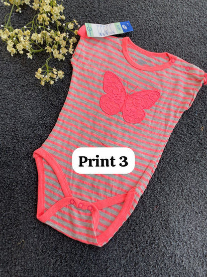 Half-Sleeve Onesie (9-12 Months)| rompers