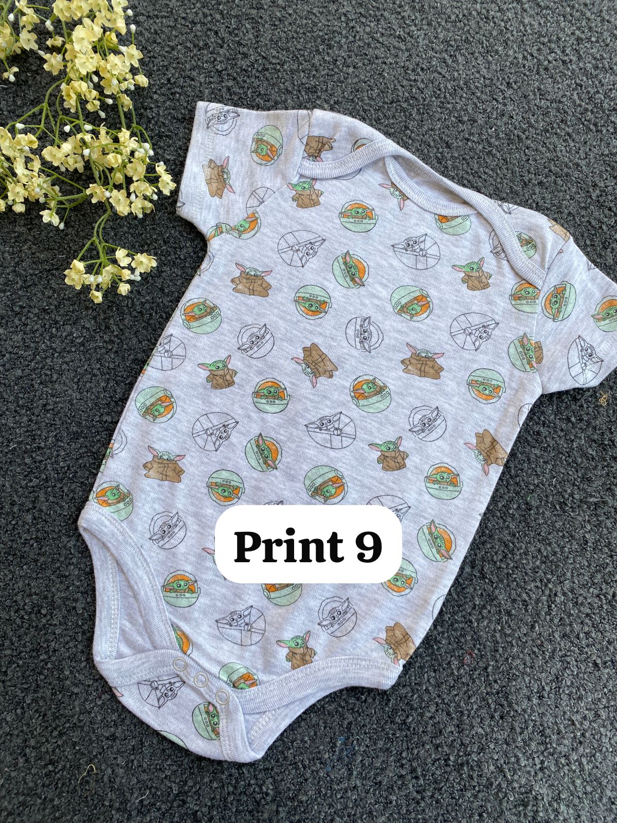 Half-Sleeve Onesie (9-12 Months)| rompers