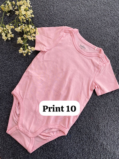 Half-Sleeve Onesie (9-12 Months)| rompers
