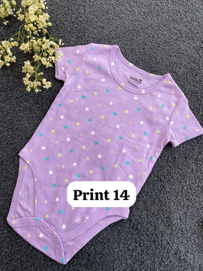 Half-Sleeve Onesie (9-12 Months)| rompers