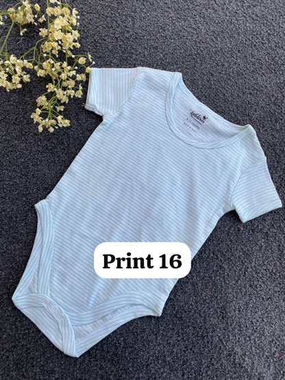 Half-Sleeve Onesie (9-12 Months)| rompers