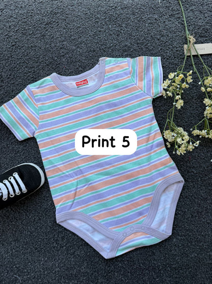 Half-Sleeve Onesie (3-6 Months)| rompers