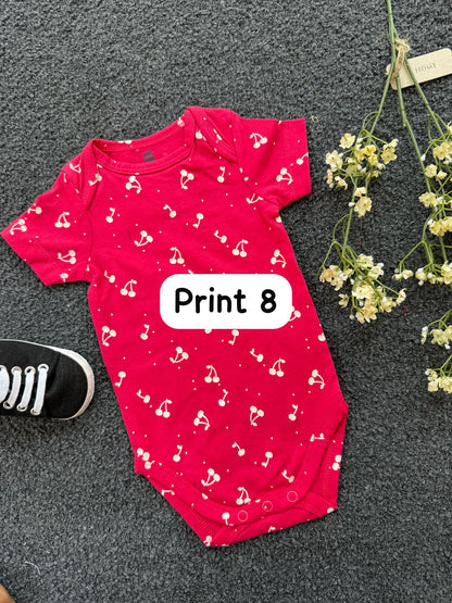 Half-Sleeve Onesie (3-6 Months)| rompers