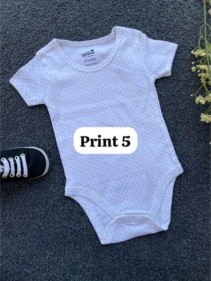 Half-Sleeve Onesie (6-9 Months) |rompers