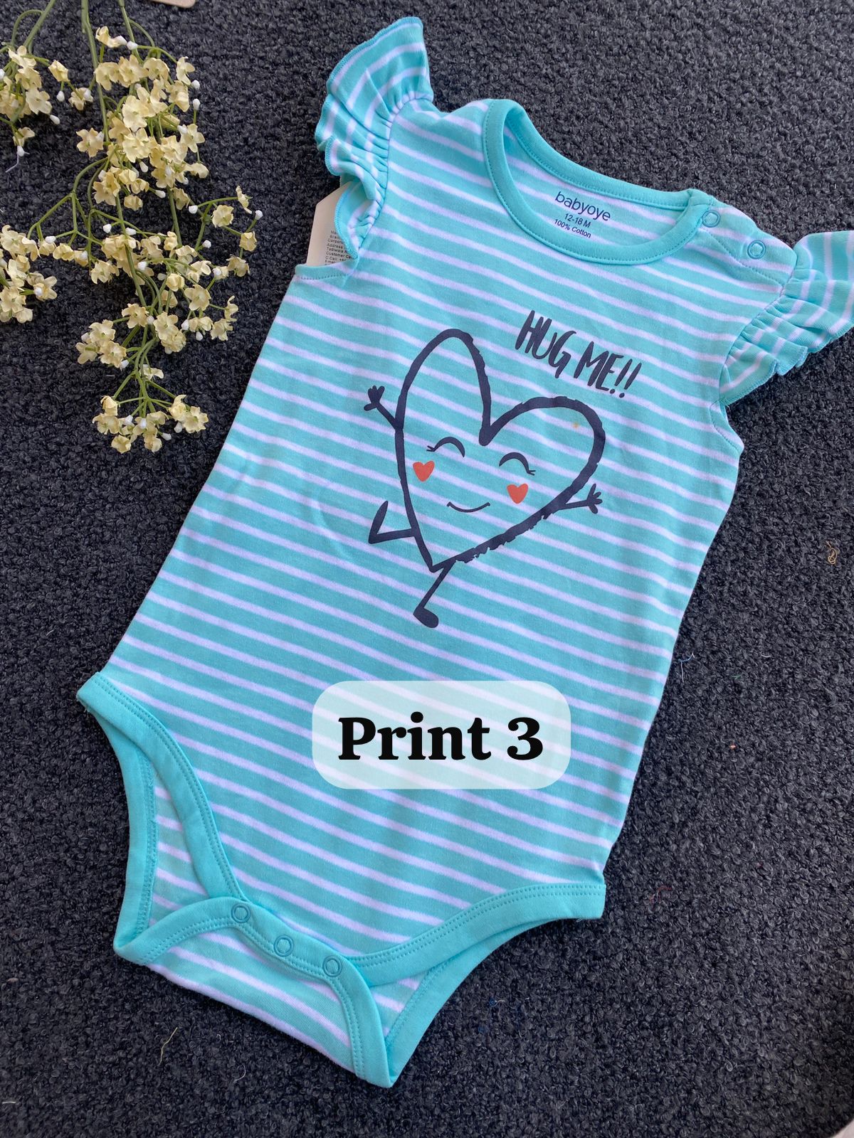 Half-Sleeve Onesie (12-18 Months)