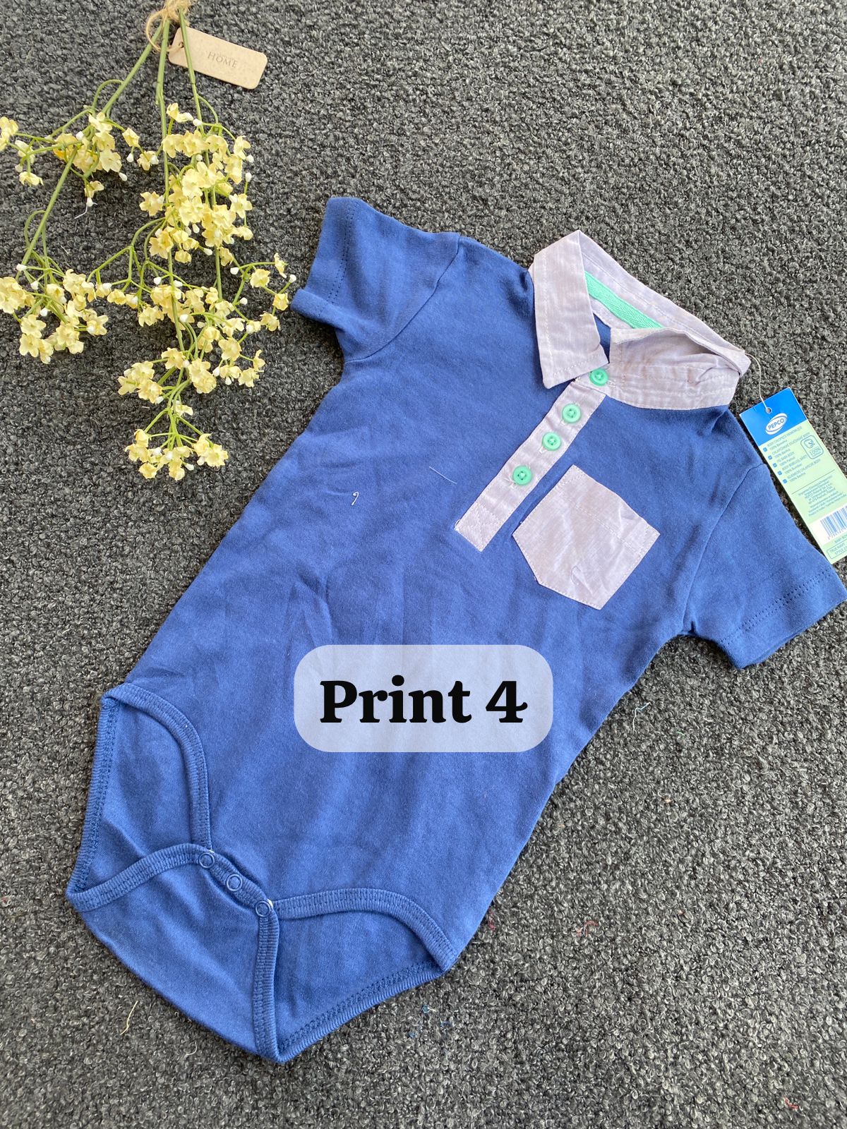 Half-Sleeve Onesie (12-18 Months)