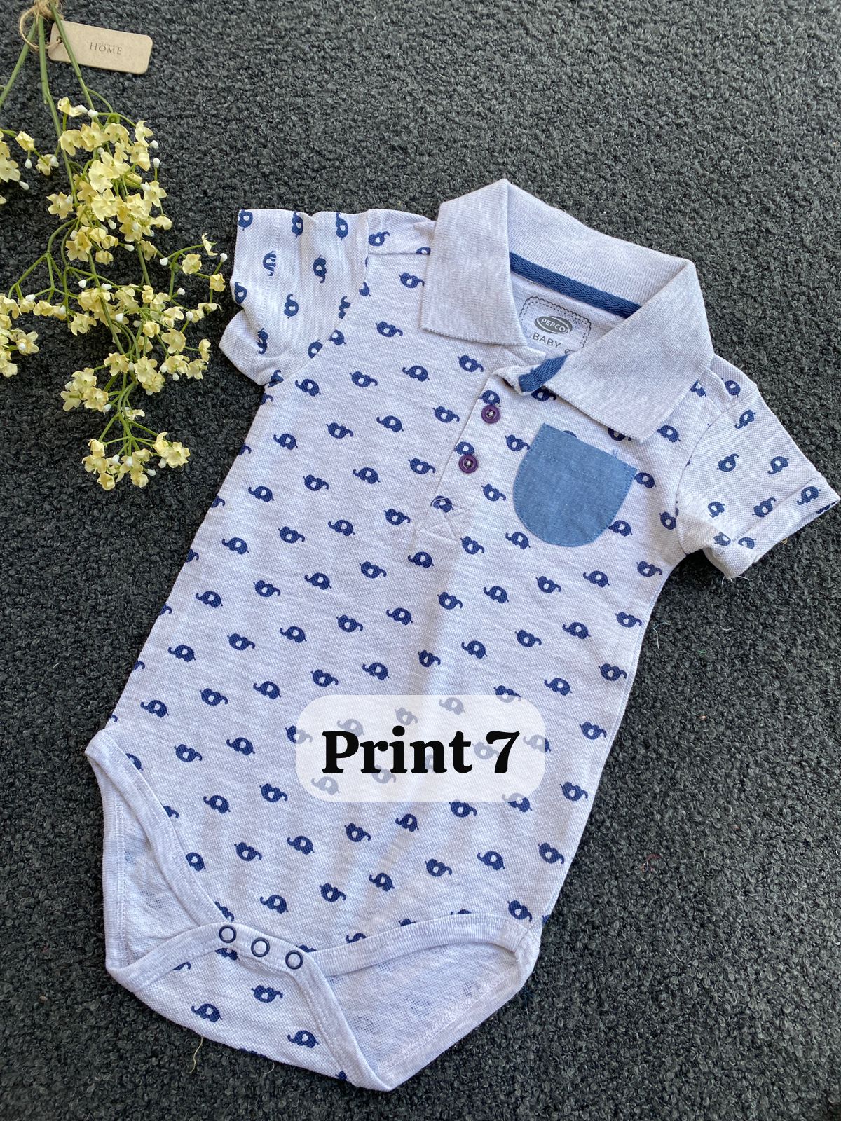 Half-Sleeve Onesie (12-18 Months)