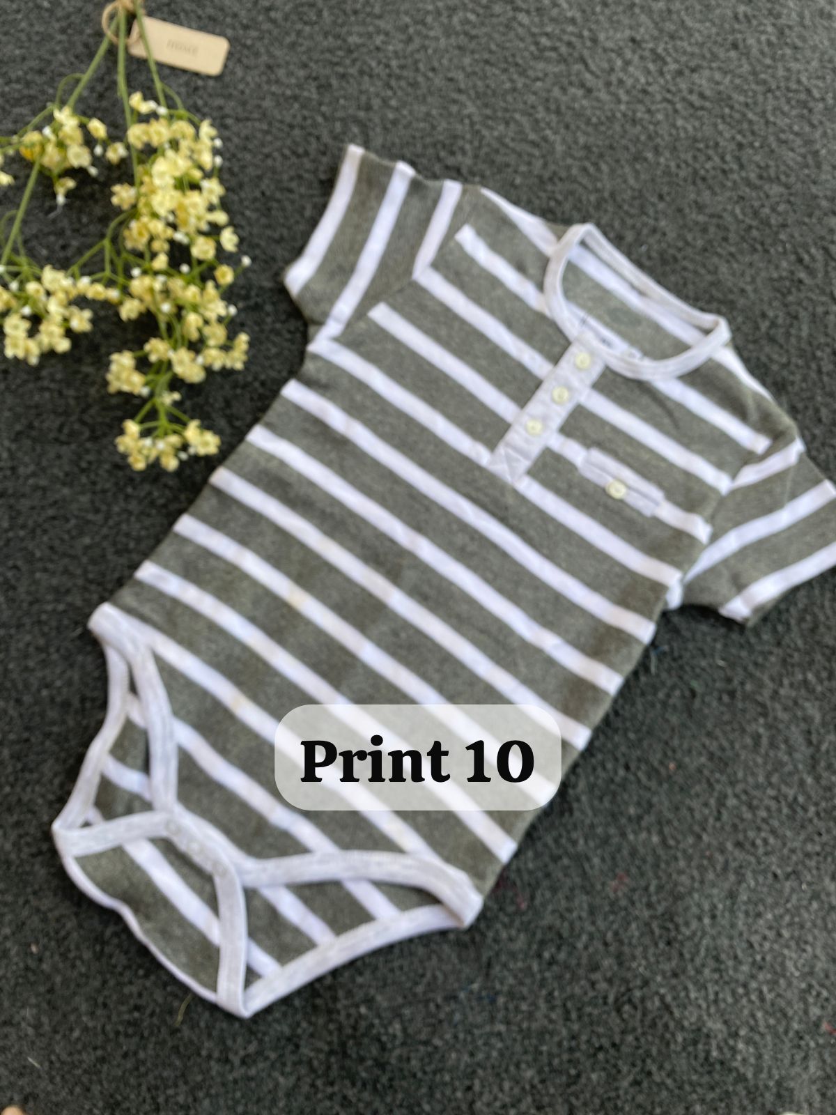 Half-Sleeve Onesie (12-18 Months)