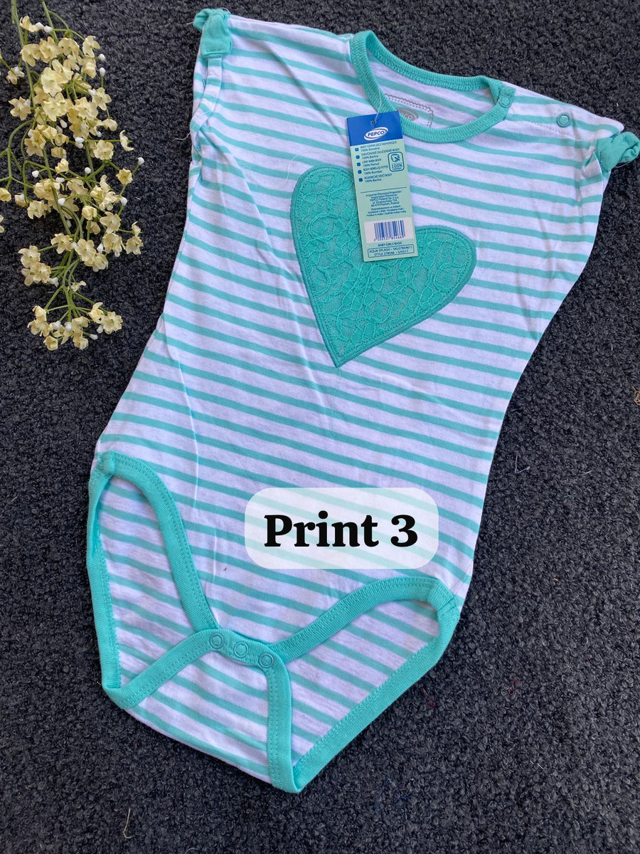 Half-Sleeve Onesie (12-18 Months)| rompers