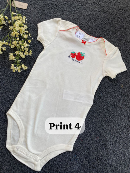 Half-Sleeve Onesie (12-18 Months)| rompers