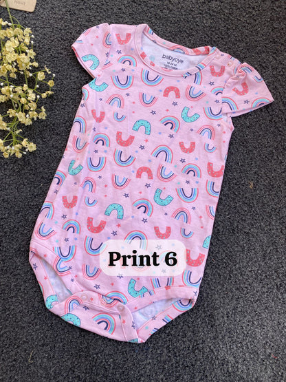 Half-Sleeve Onesie (12-18 Months)| rompers