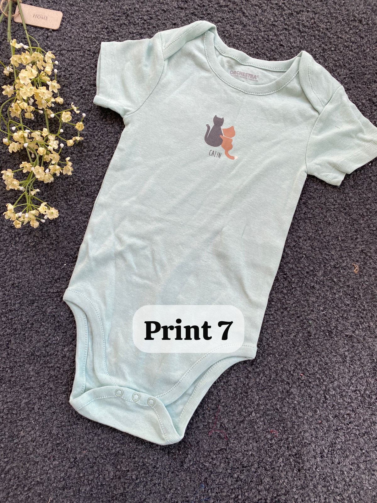 Half-Sleeve Onesie (12-18 Months)| rompers