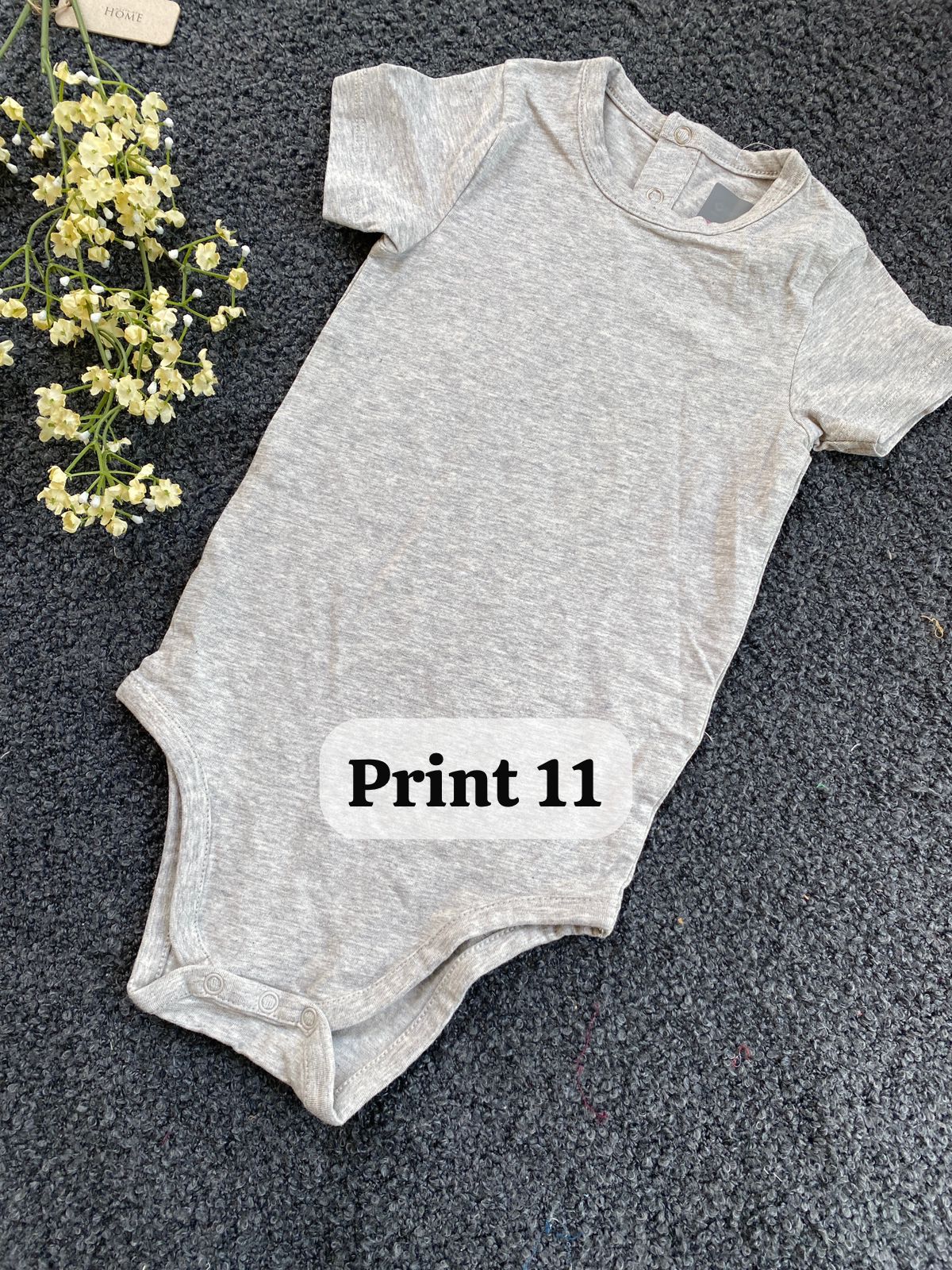 Half-Sleeve Onesie (12-18 Months)| rompers