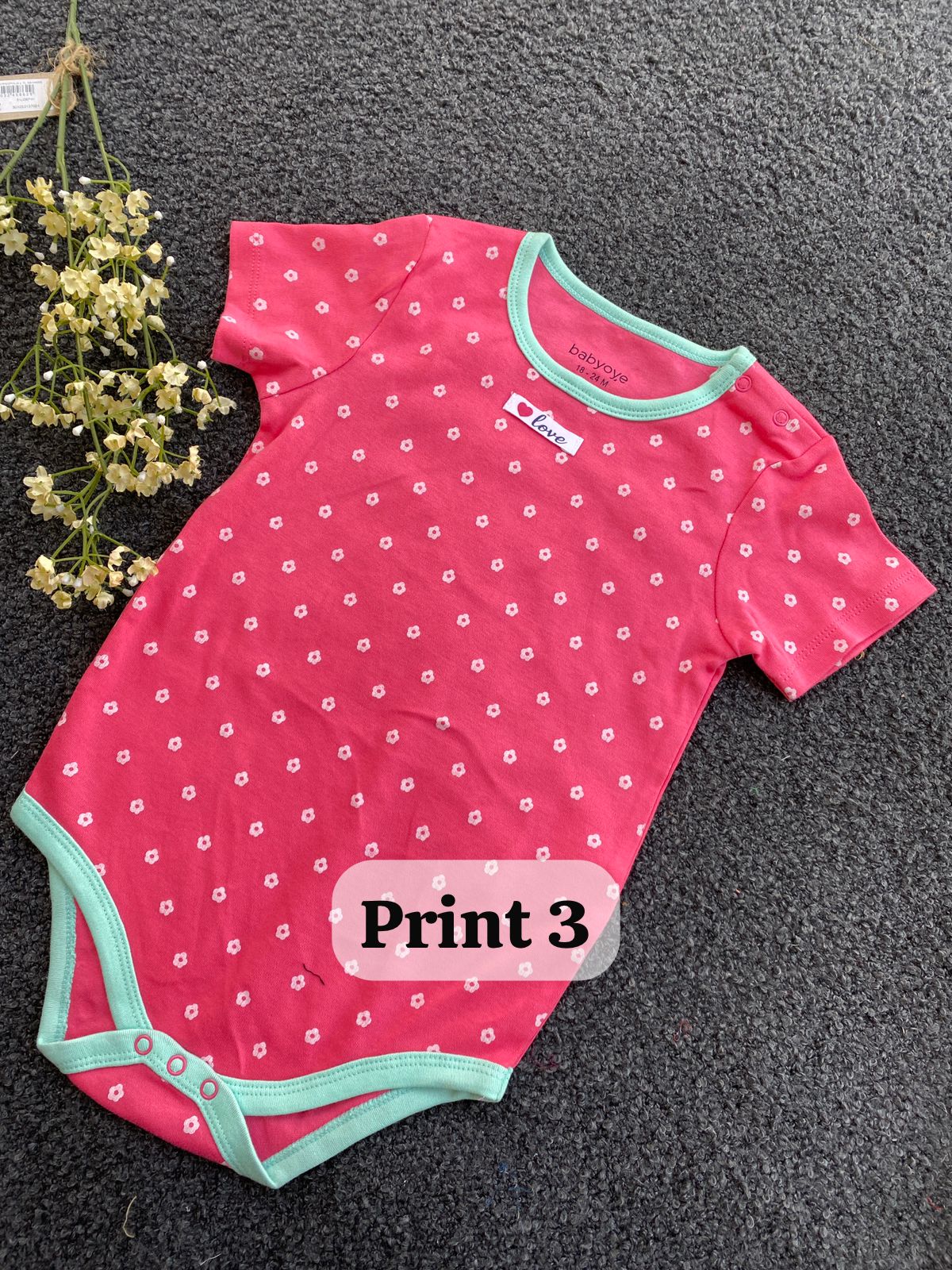 Half-Sleeve Onesie (18-24 Months)