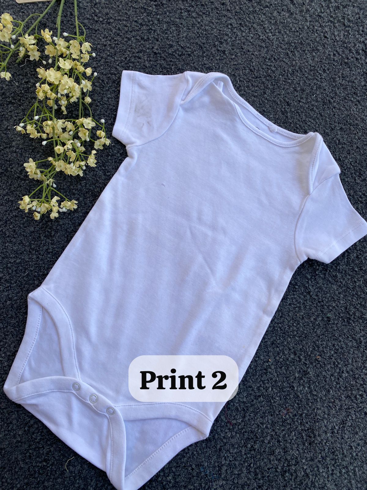 Half-Sleeve Onesie (18-24 Months)| rompers