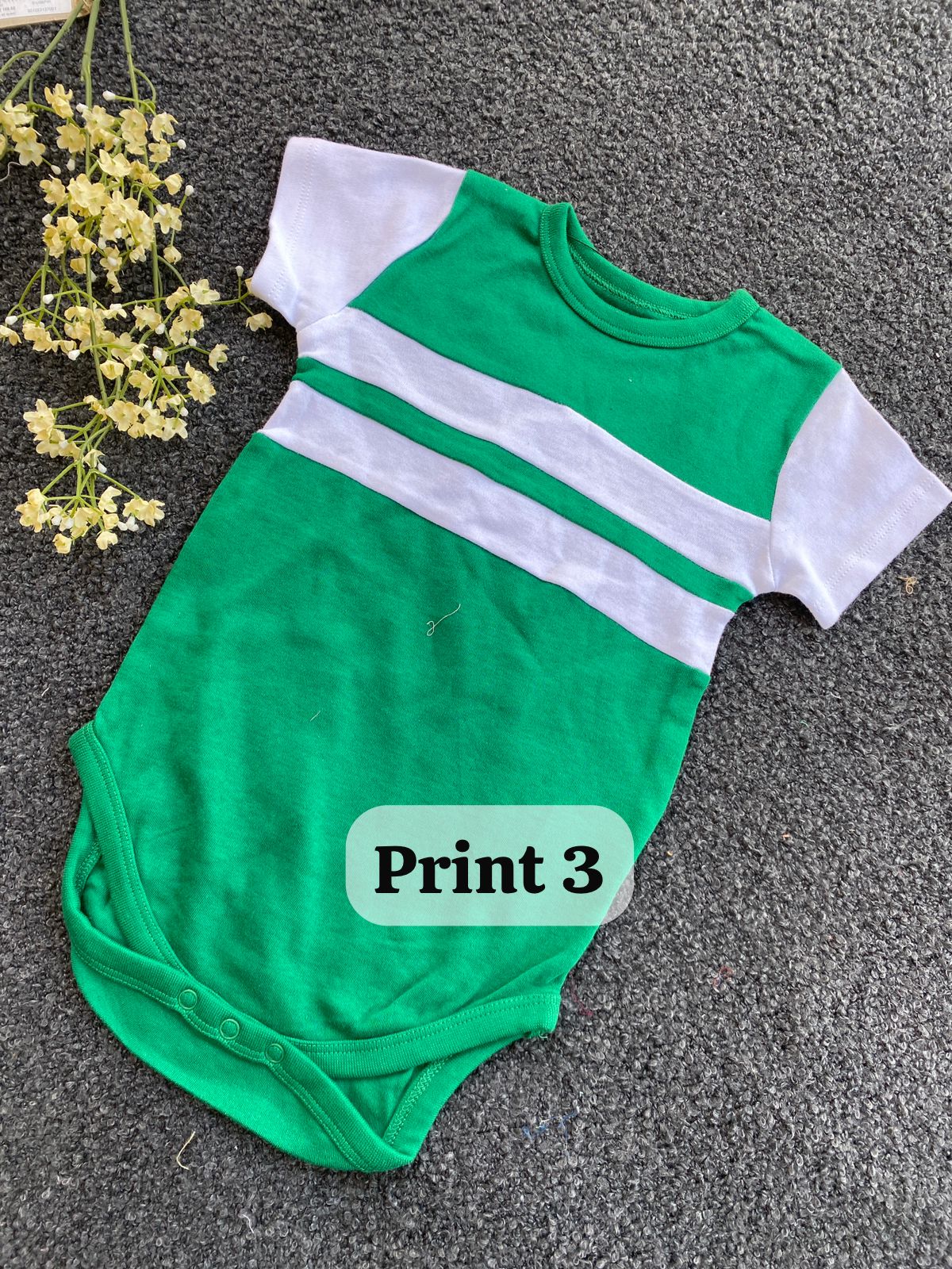 Half-Sleeve Onesie (18-24 Months)| rompers