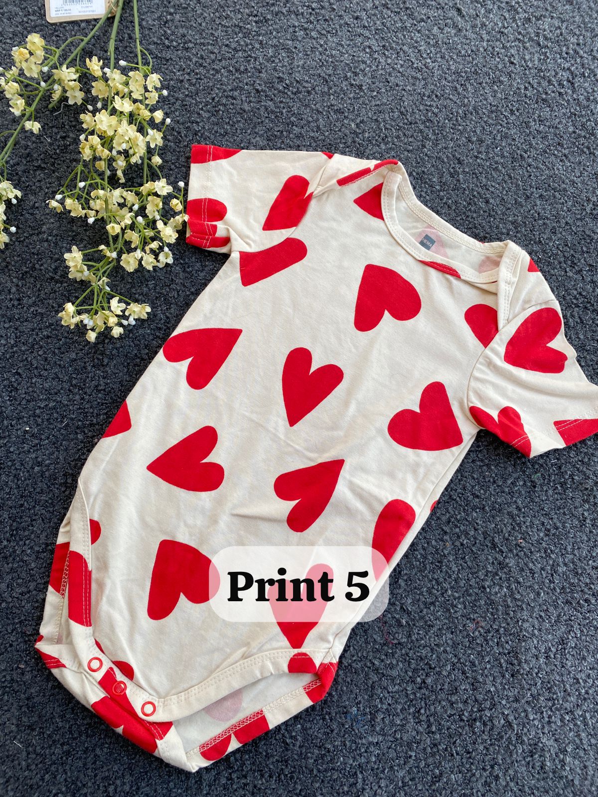 Half-Sleeve Onesie (18-24 Months)| rompers