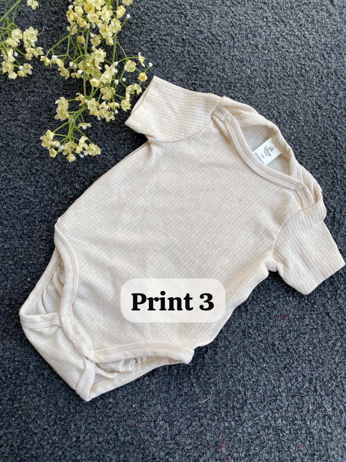 Half-Sleeve Onesie (Newborn)|rompers