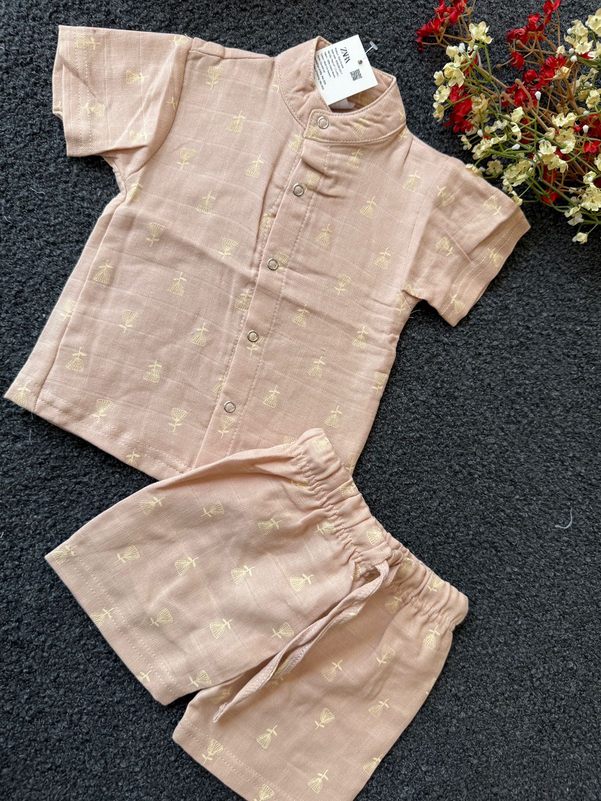 Premium Muslin & Cotton Boy Coords| 0-2yrs | Summer Edition | Soft and Breathable