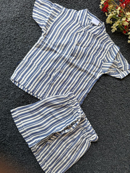 Premium Muslin & Cotton Boy Coords| 0-2yrs | Summer Edition | Soft and Breathable