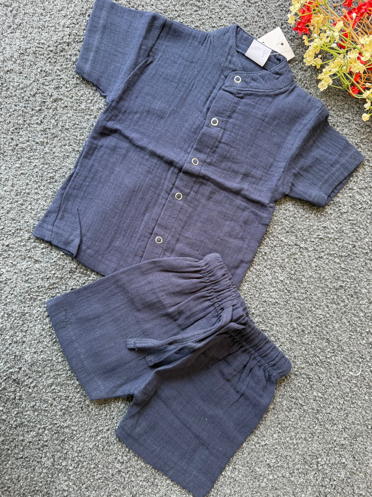 Premium Muslin & Cotton Boy Coords| 0-2yrs | Summer Edition | Soft and Breathable