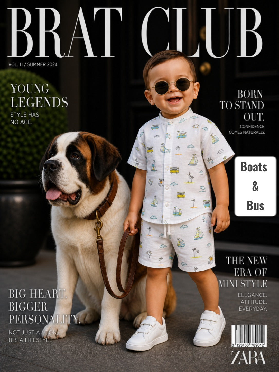 Premium Muslin & Cotton Boy Coords| 0-2yrs | Summer Edition | Soft and Breathable