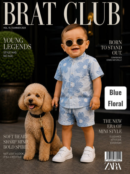 Premium Muslin & Cotton Boy Coords| 0-2yrs | Summer Edition | Soft and Breathable