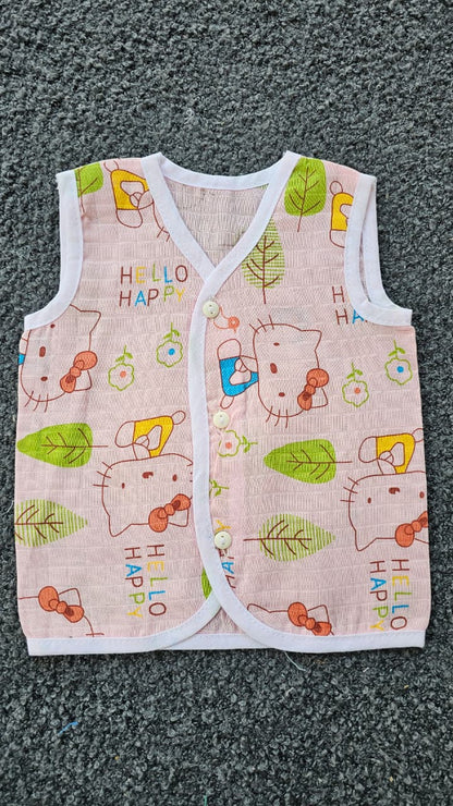 Printed Colored Jablas (0-3 Months) – Unisex