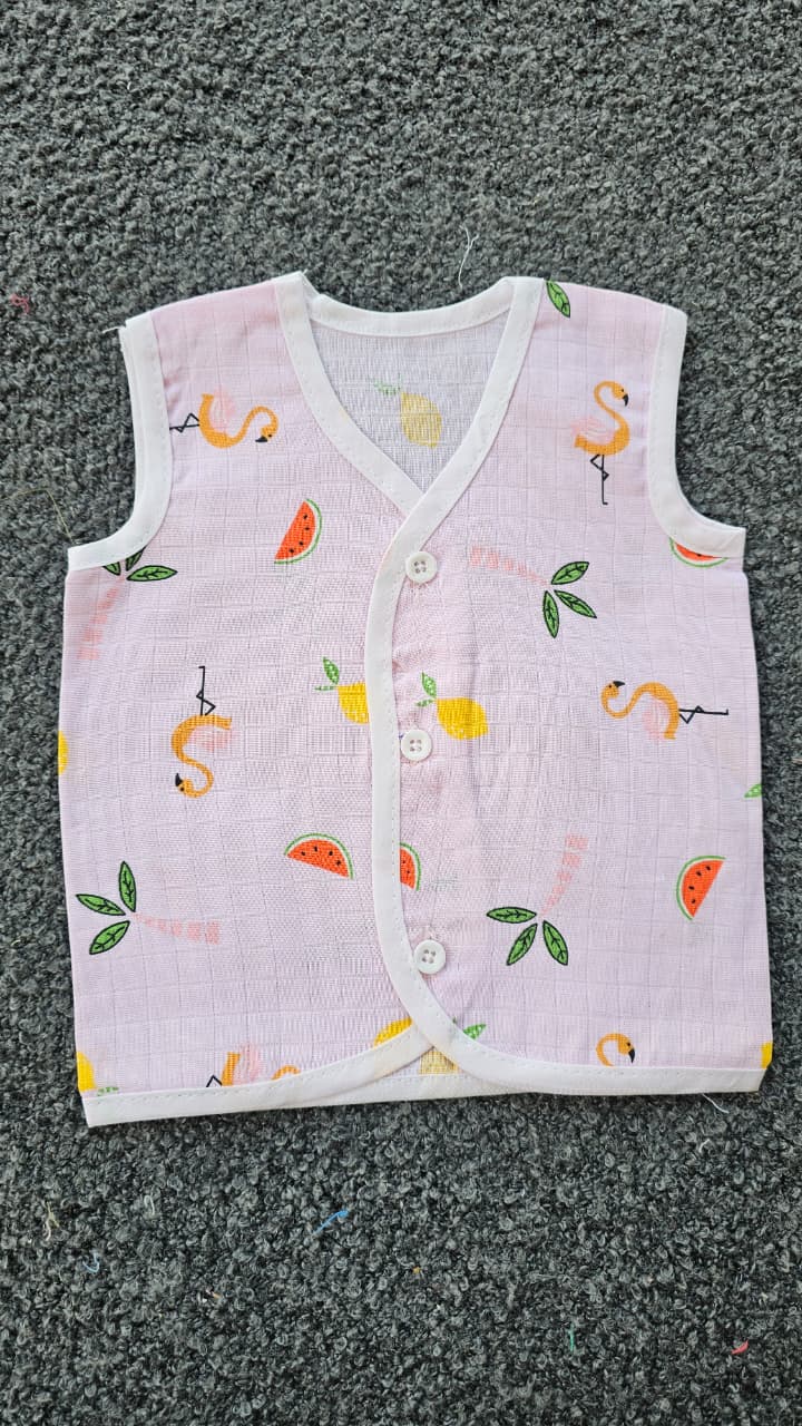 Printed Colored Jablas (0-3 Months) – Unisex