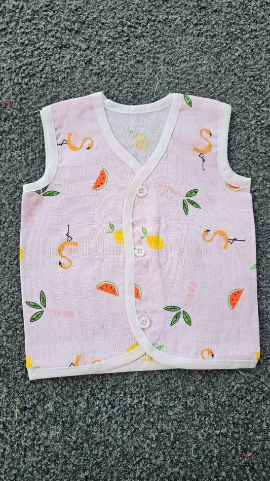 Printed Colored Jablas (3-6 Months) – Unisex