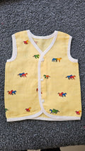 Printed Colored Jablas (3-6 Months) – Unisex