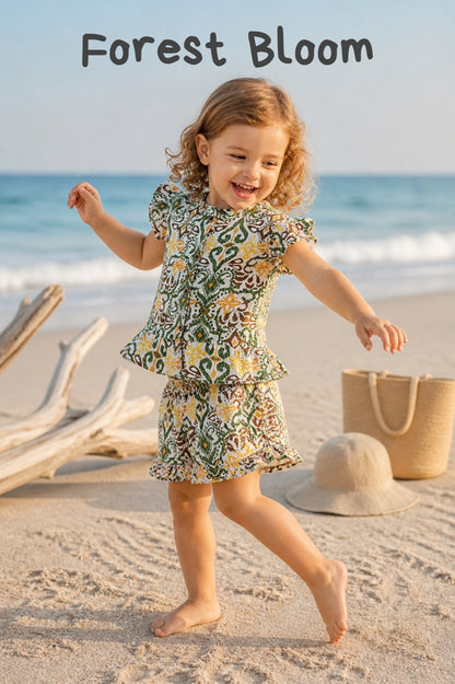 Muslin Frill Summer Short Sets | Summer Edition | Soft and Breathable
