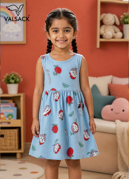 Pure Cotton Frocks for 2-6yrs Girls | Super soft and comfortable fabric