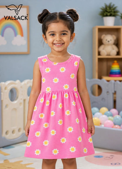Pure Cotton Frocks for 2-6yrs Girls | Super soft and comfortable fabric