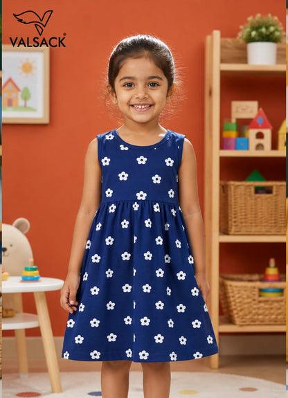 Pure Cotton Frocks for 2-6yrs Girls | Super soft and comfortable fabric