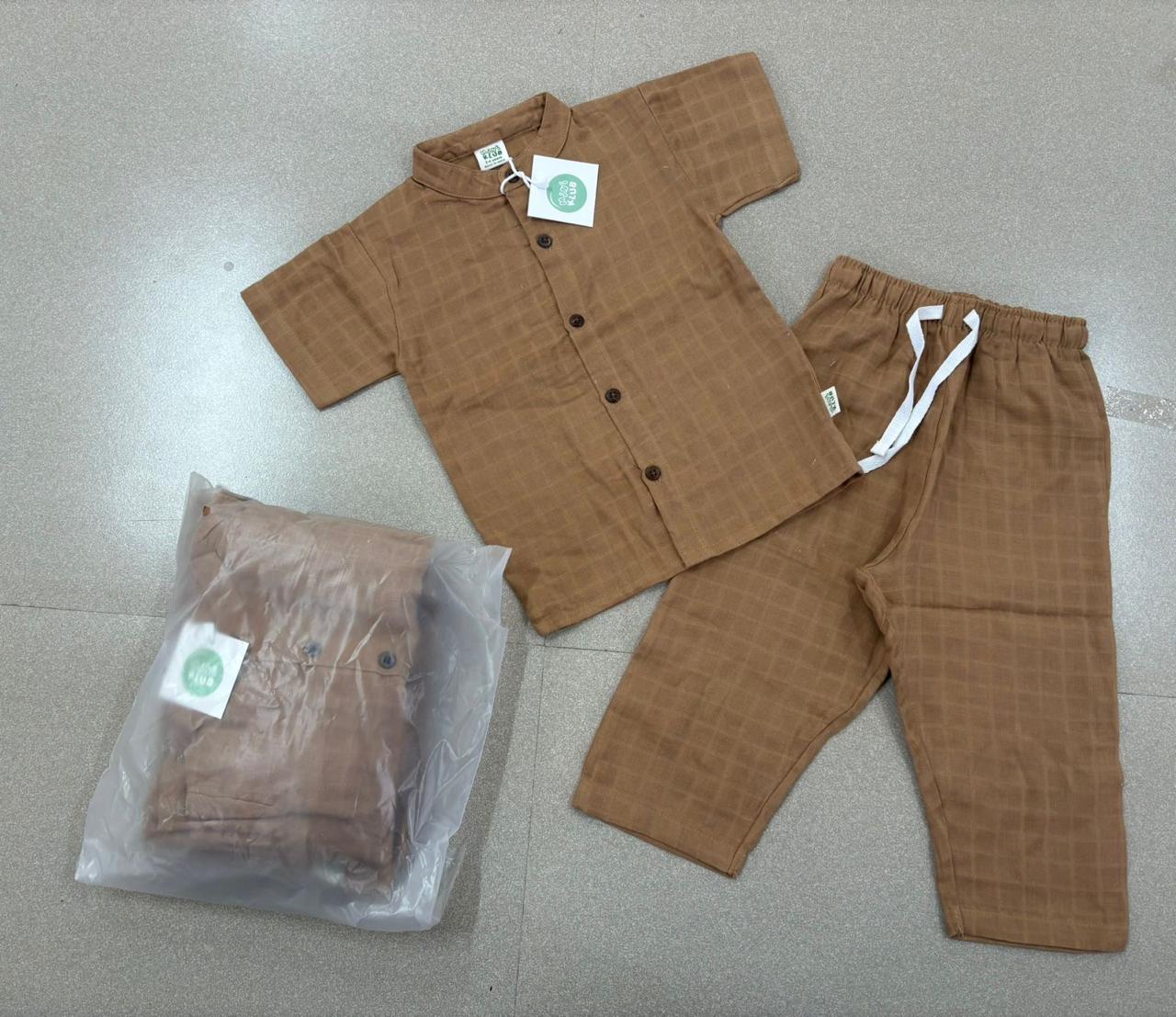 Muslin full Pant Sets | 6m to 3yrs| Premium Edition