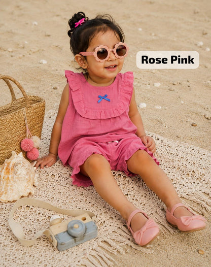 Luxe Muslin Frill Short Sets | 9m to 3yrs| Trendy Edition