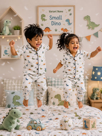 Ribbed Cotton Night Suits | Soft and Cozy | 1y-3yrs