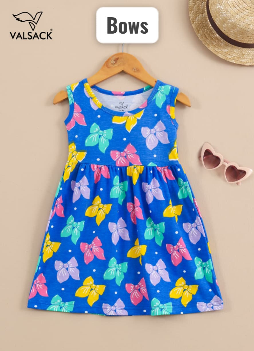Pure Cotton Frocks for 2-6yrs Girls | Super soft and comfortable fabric