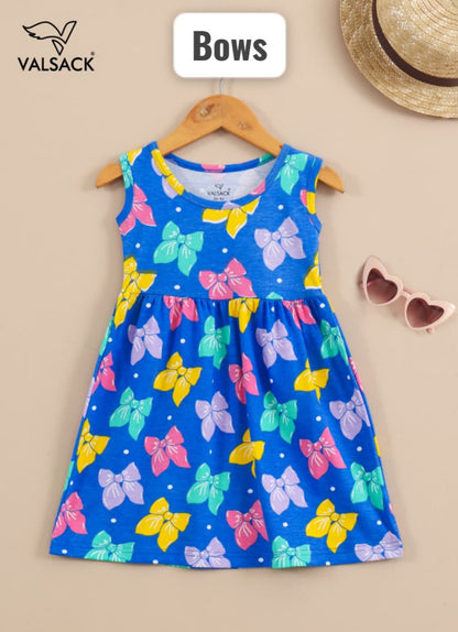 Pure Cotton Frocks for 2-6yrs Girls | Super soft and comfortable fabric