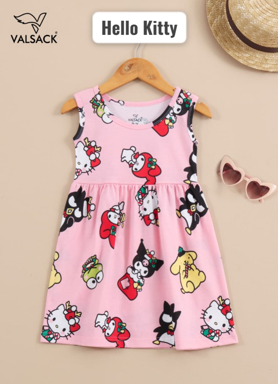 Pure Cotton Frocks for 2-6yrs Girls | Super soft and comfortable fabric