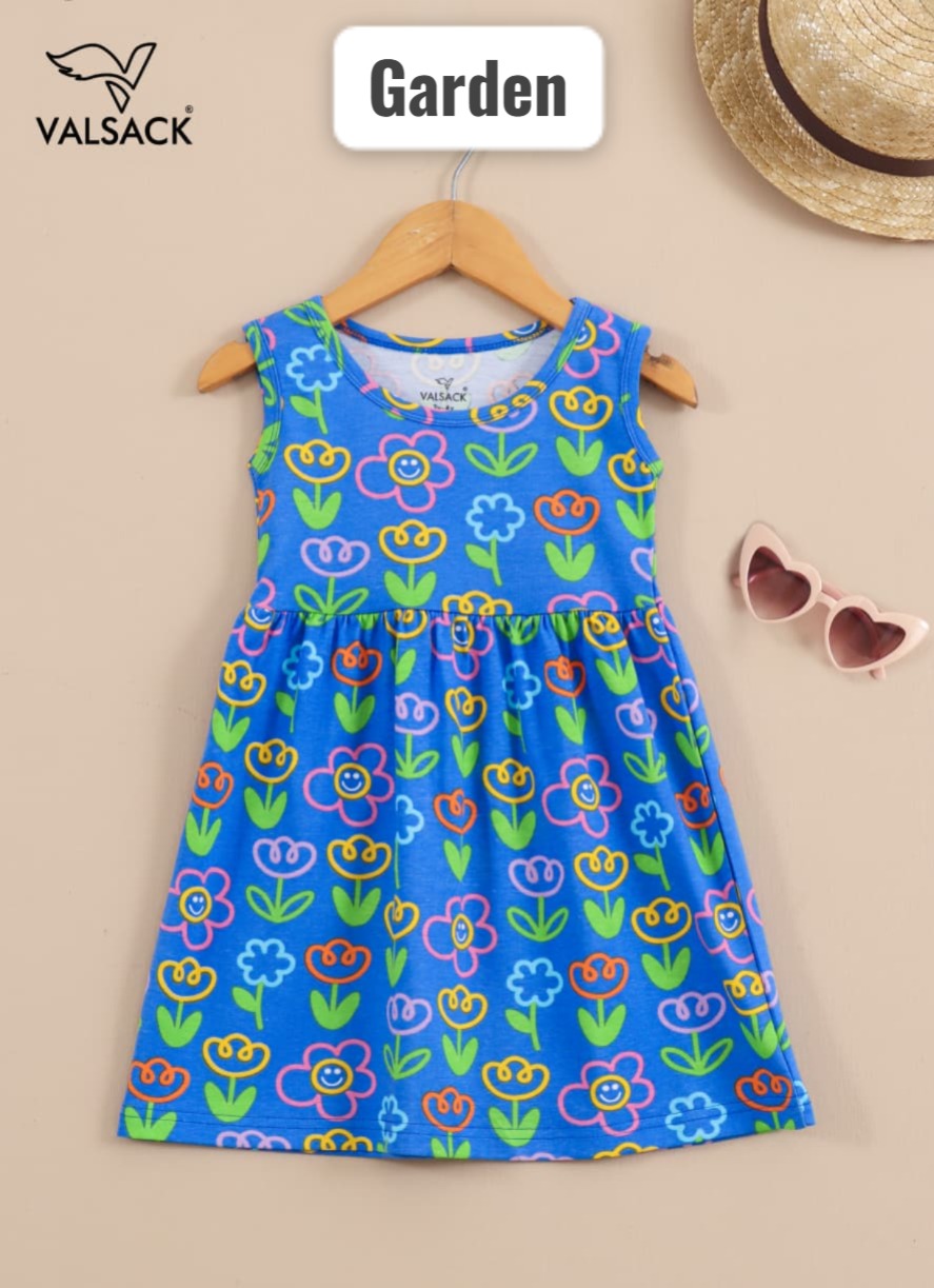 Pure Cotton Frocks for 2-6yrs Girls | Super soft and comfortable fabric