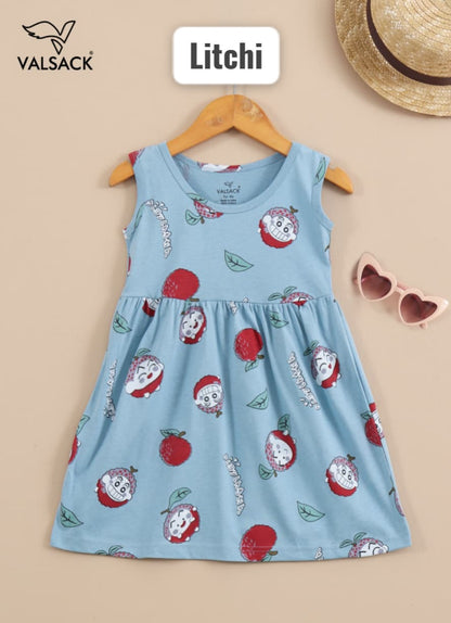Pure Cotton Frocks for 2-6yrs Girls | Super soft and comfortable fabric