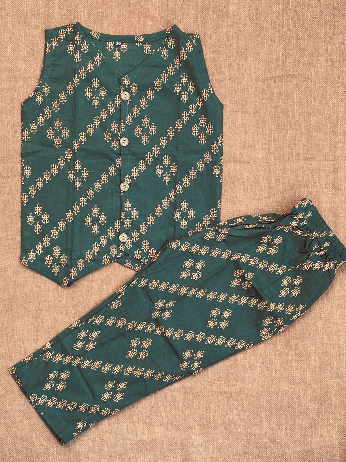 Indo Western Sleeveless Coords | 2yr to 9yrs | Trendy Outfits